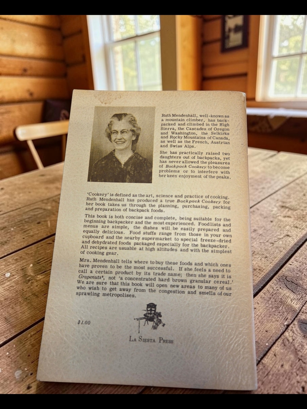 Backpack Cookery by Ruth Dyar Mendenhall - Picture 2 of 2